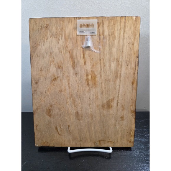 The Golden Rule Vintage Wood Plaque Floral Design Rustic Farm Home Decor - Picture 3 of 4